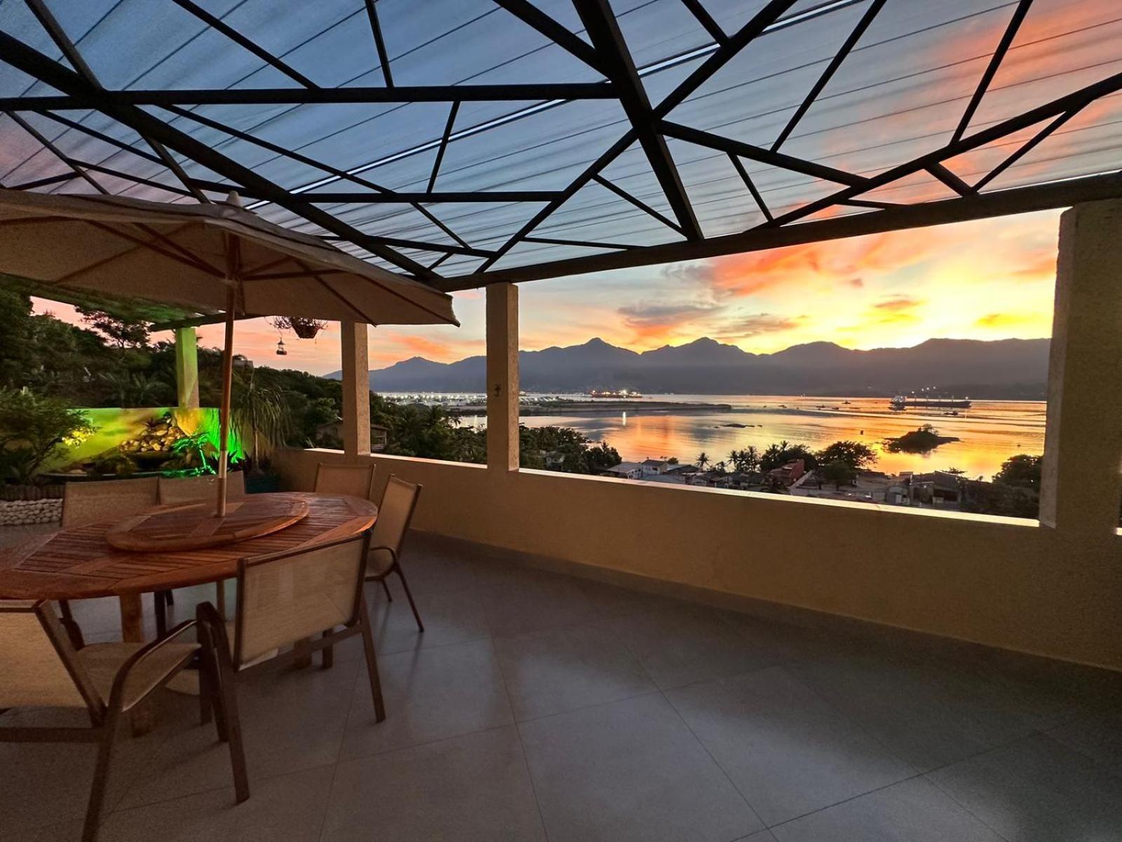 Casa De Praia Com Vista Para O Mar ساو سيباستياو المظهر الخارجي الصورة