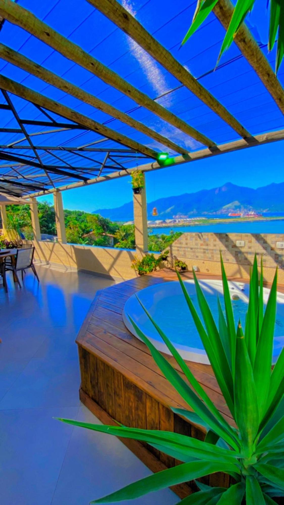 Casa De Praia Com Vista Para O Mar ساو سيباستياو المظهر الخارجي الصورة