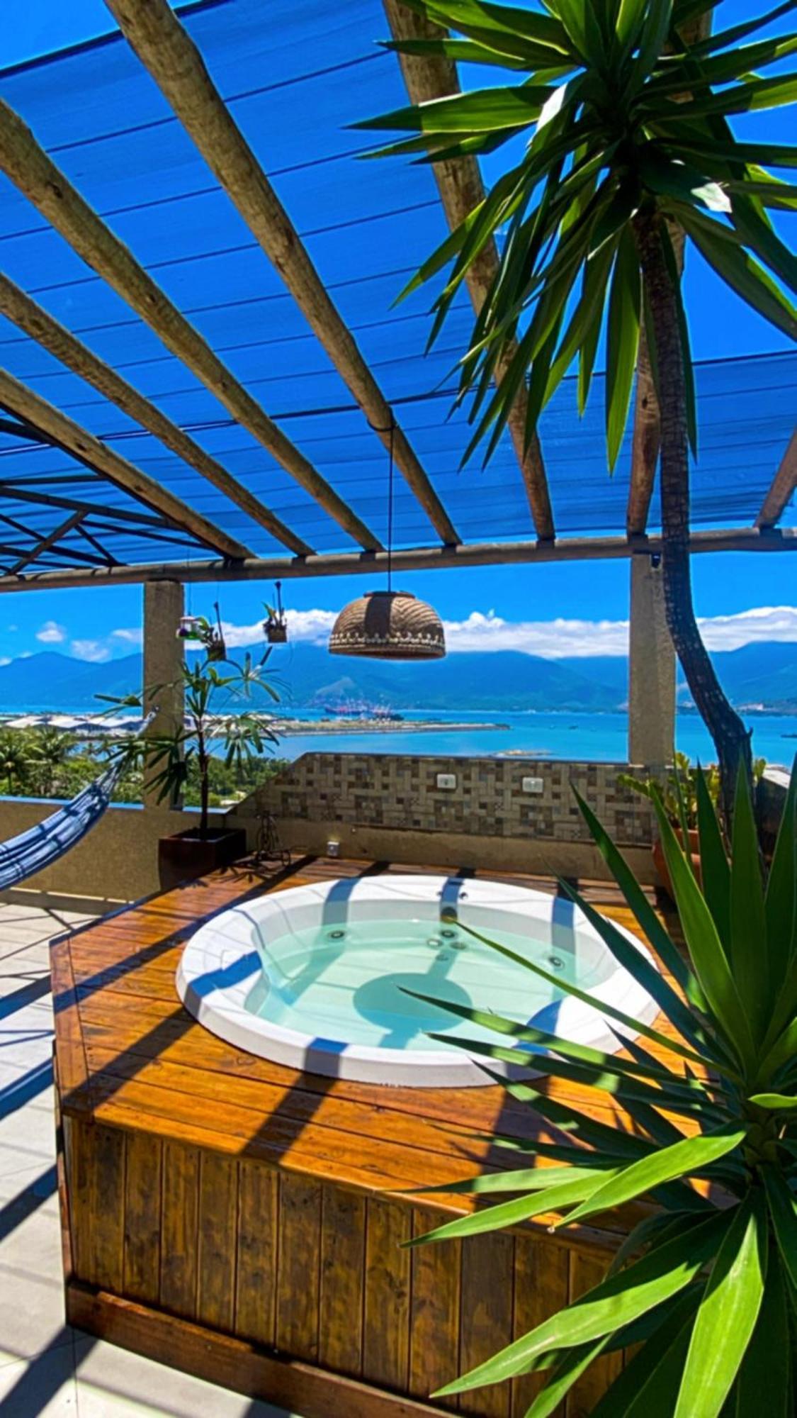 Casa De Praia Com Vista Para O Mar ساو سيباستياو المظهر الخارجي الصورة